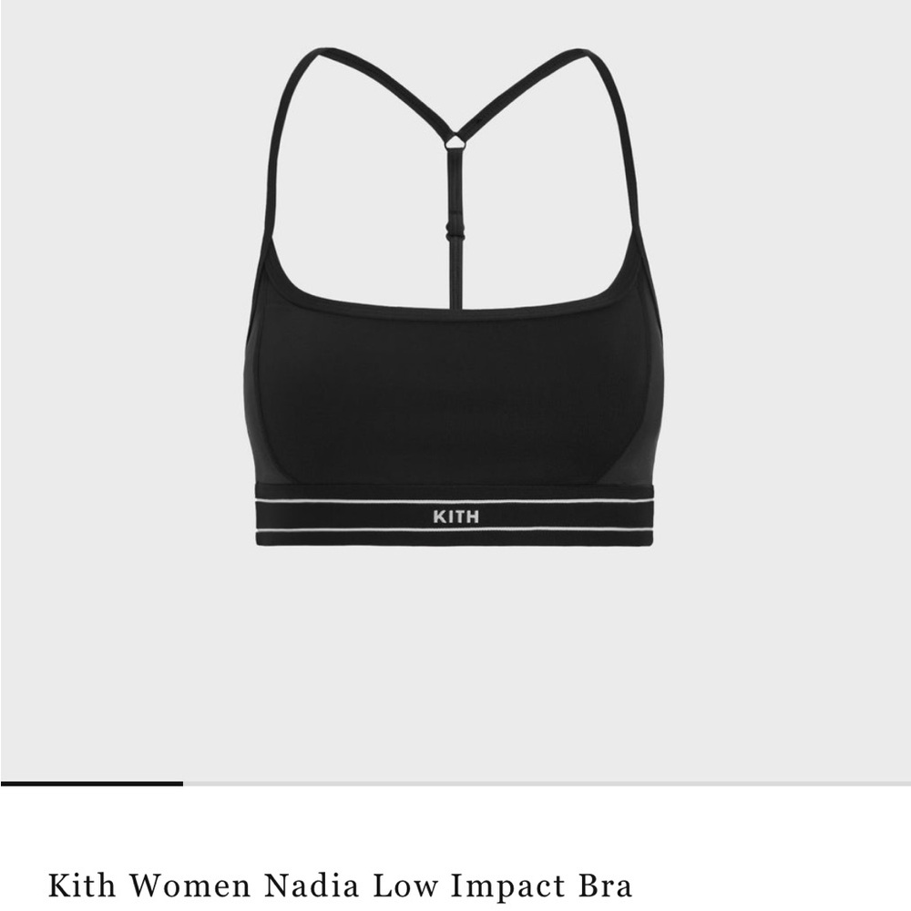 Kith Women Nadia Black Strappy Bra